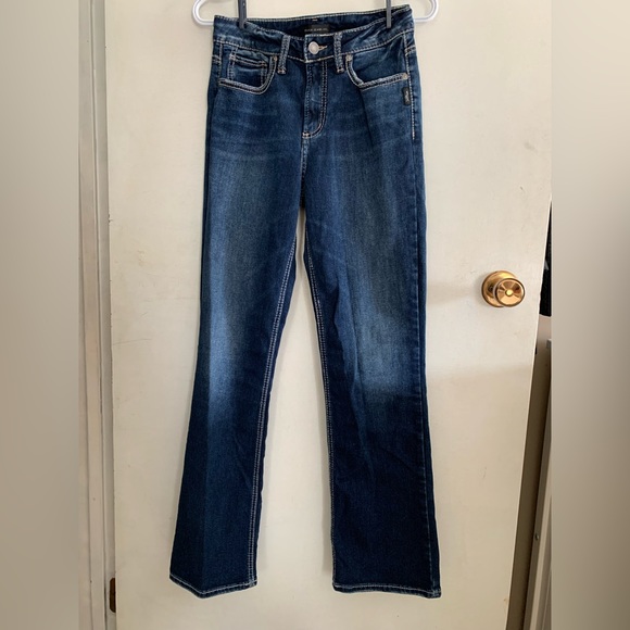 Avery slim bootcut silver jeans - Picture 1 of 4
